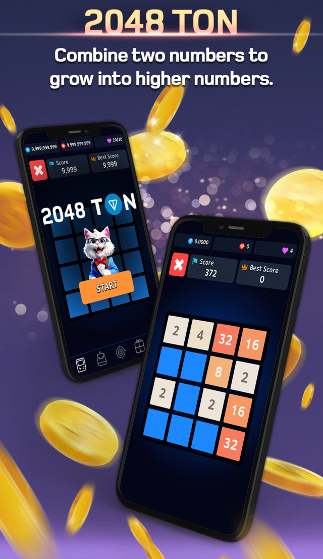 2048 TON screenshot 2