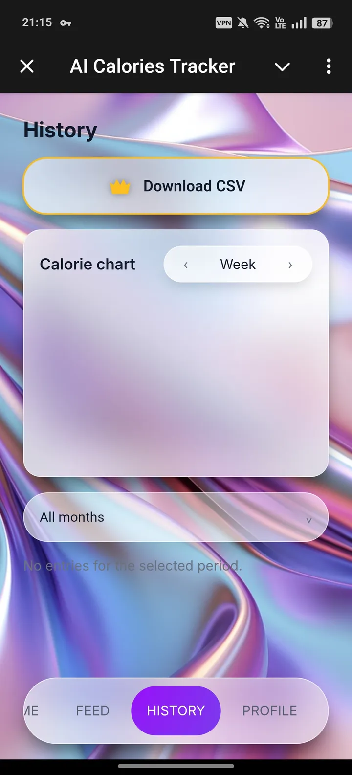 AI Calories Tracker screenshot 2