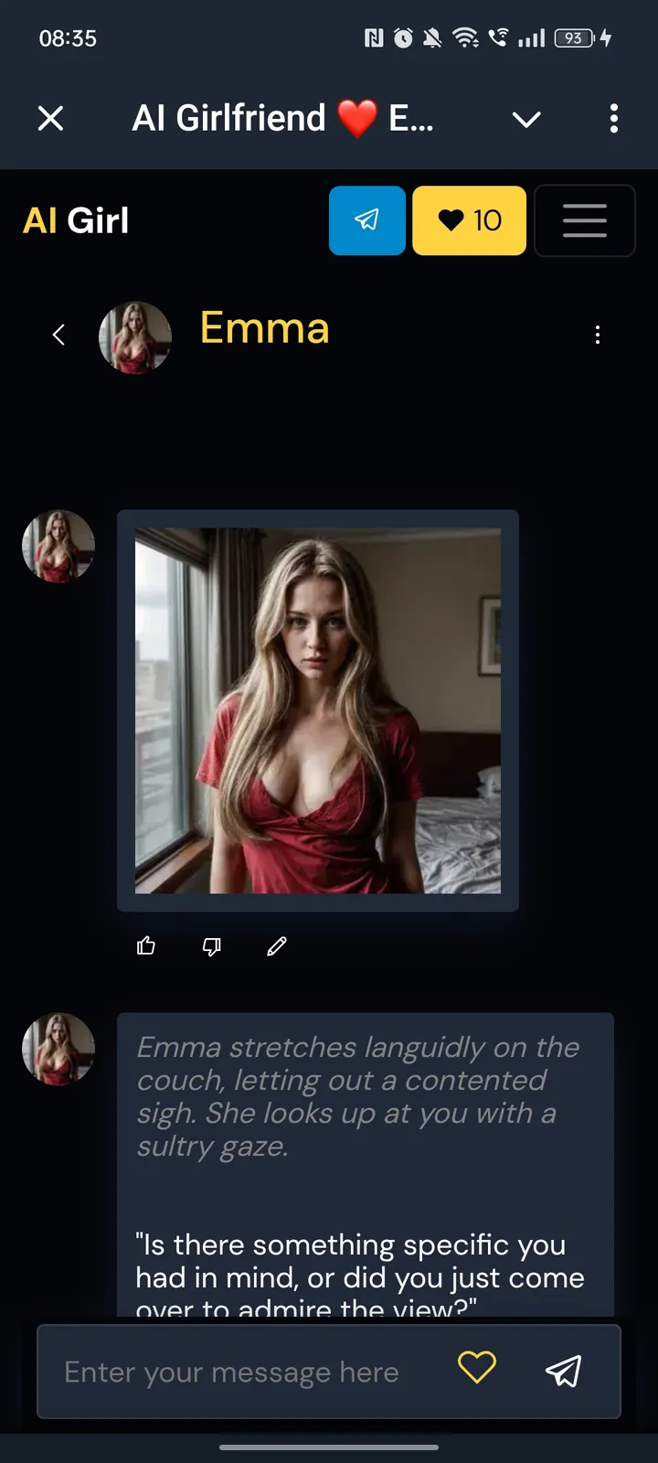 AI Girlfriend ❤️ Emma screenshot 1