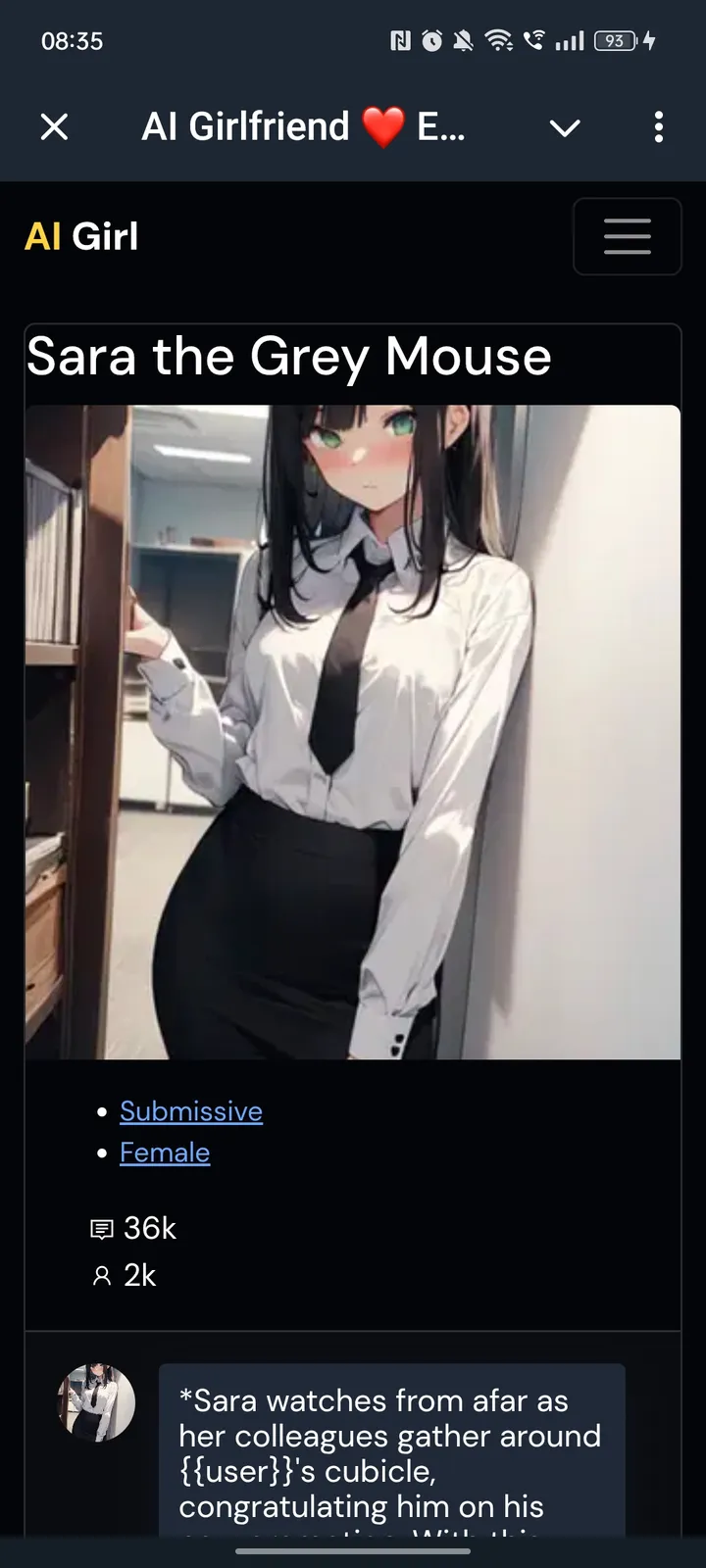 AI Girlfriend ❤️ Emma screenshot 4