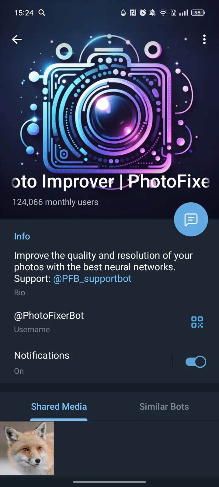 AI Photo Improver | PhotoFixerBot | Enhance & Upscale screenshot 4