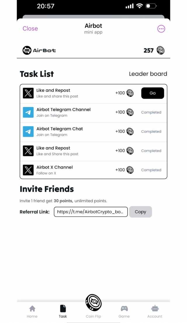 Airbot screenshot 2