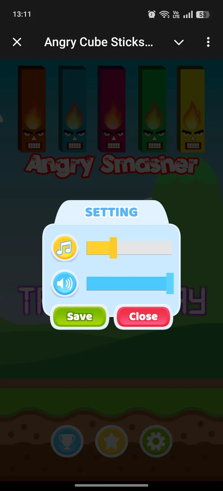 Angry Cube Sticks Game screenshot 3