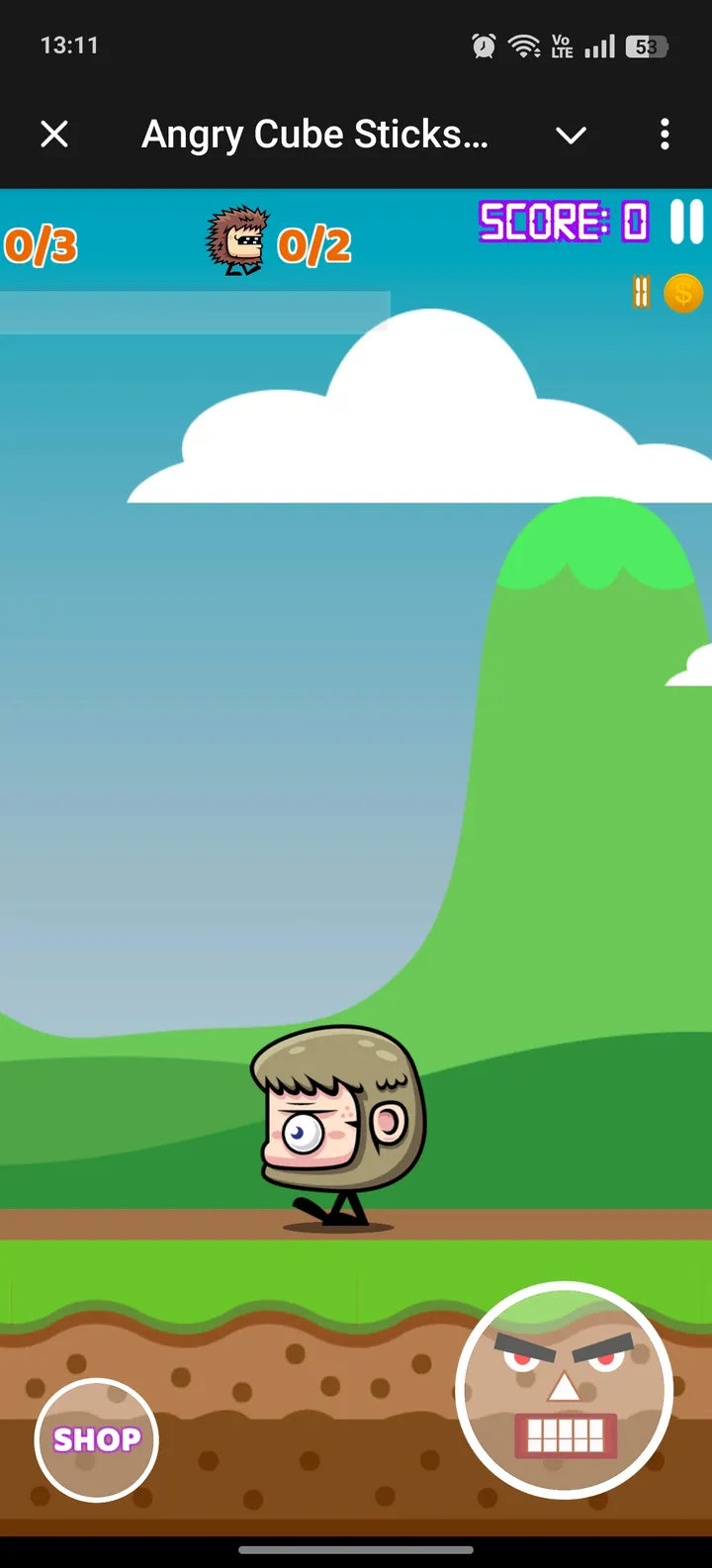Angry Cube Sticks Game screenshot 4