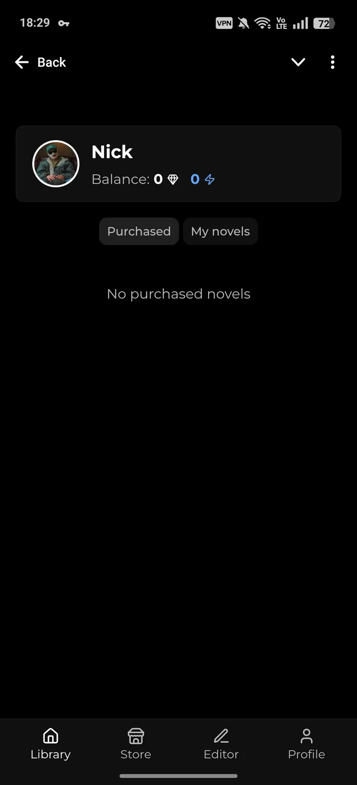 AnyNovels AI screenshot 1
