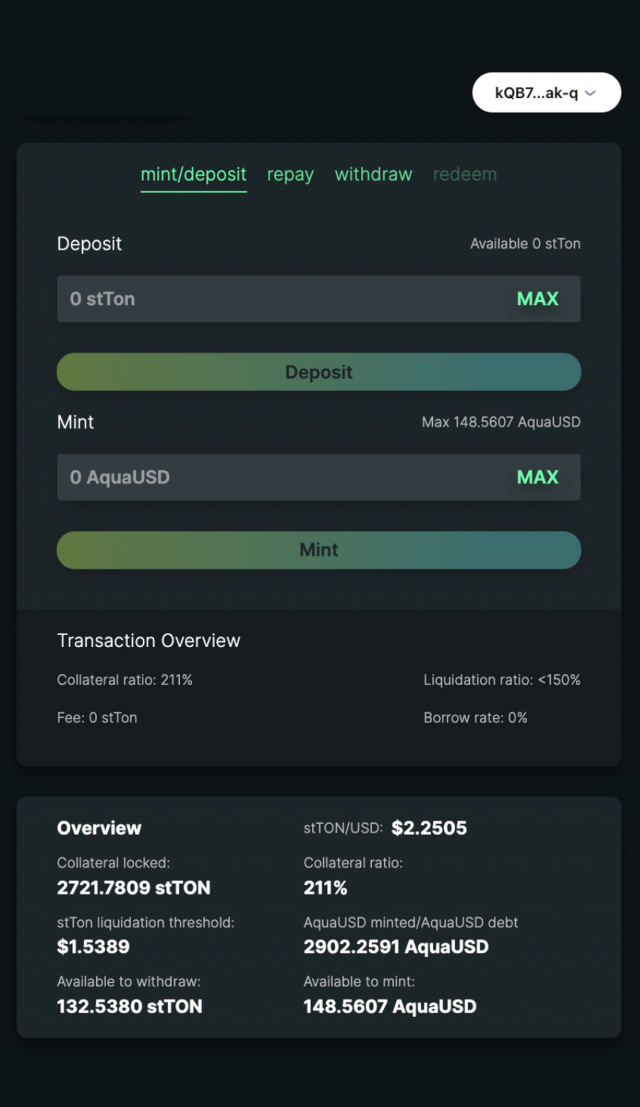 Aqua Protocol (CDP) screenshot 1
