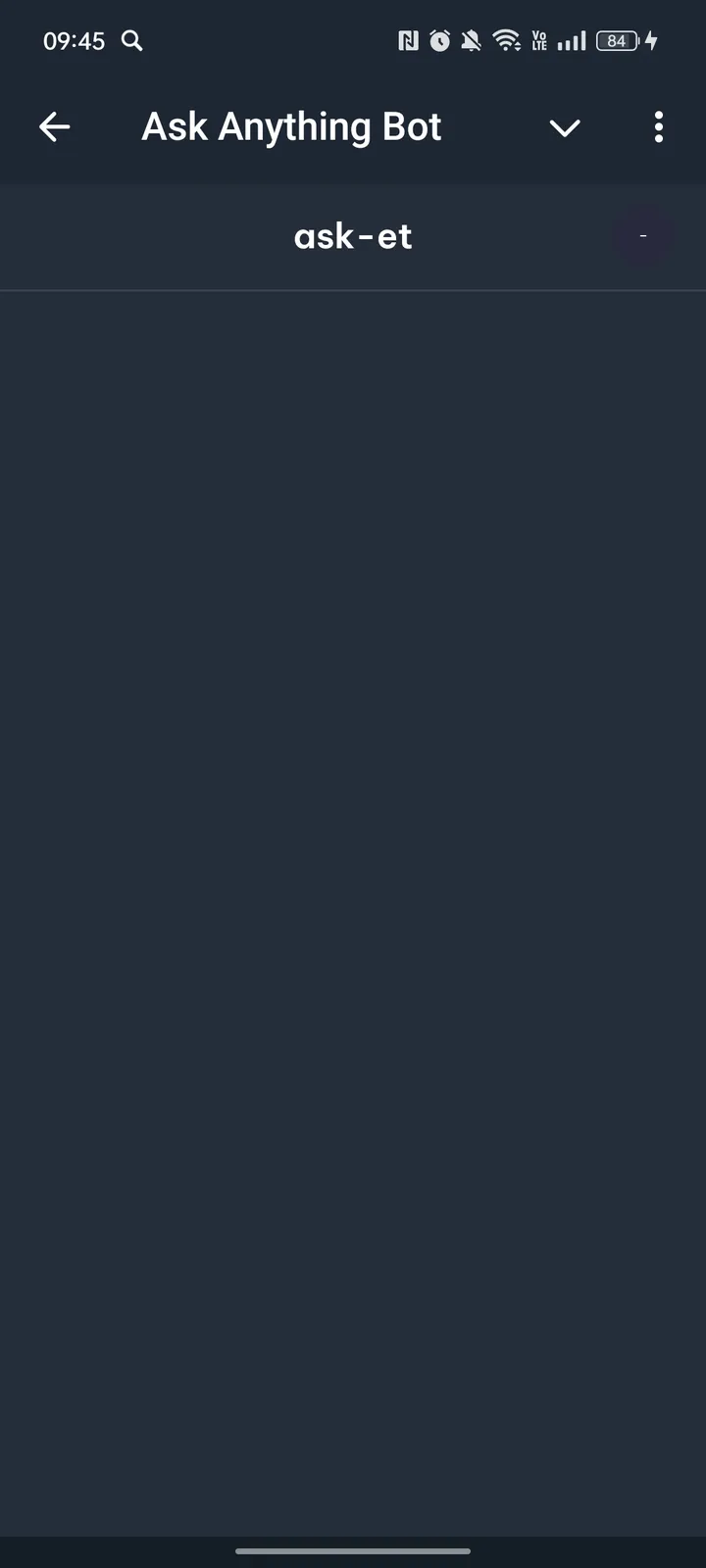 Ask Anything Bot screenshot 1