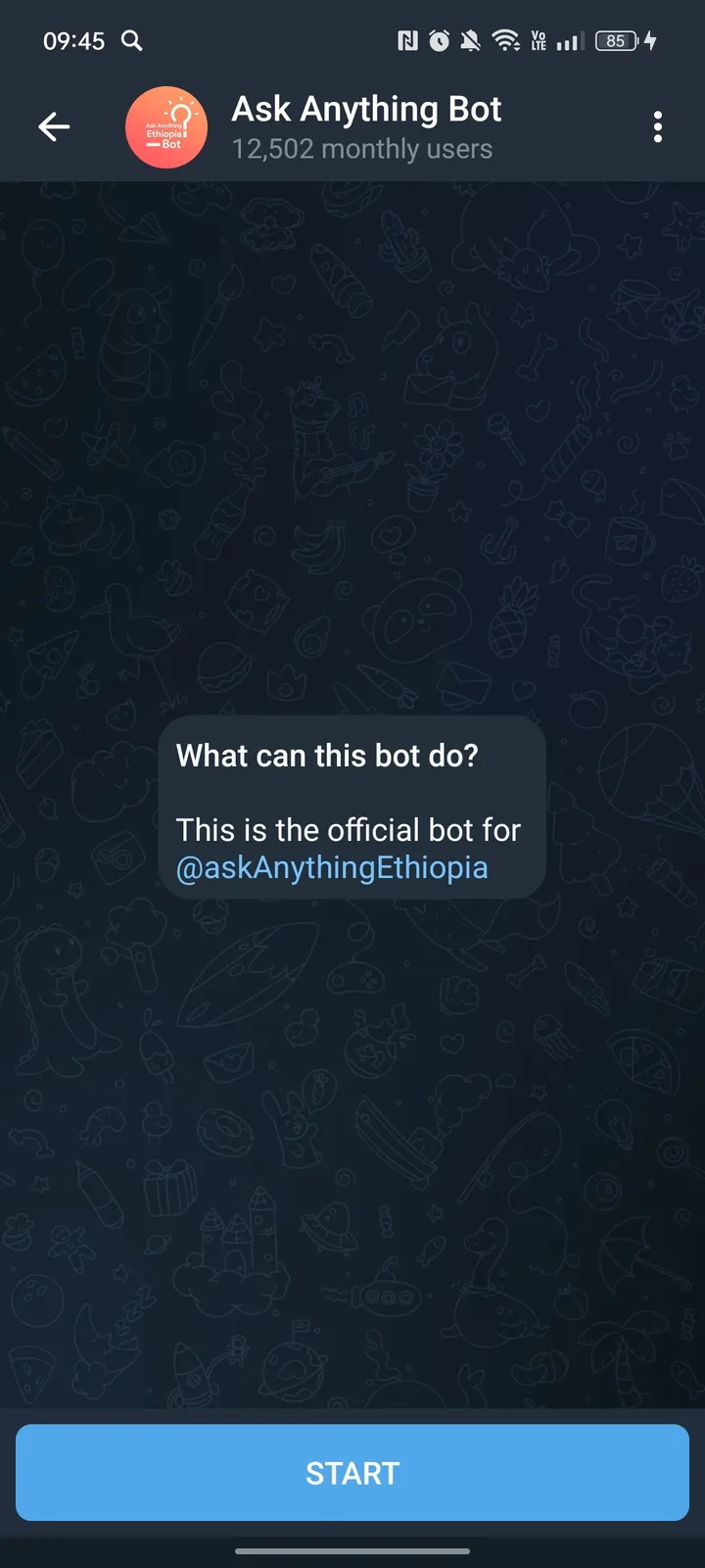 Ask Anything Bot screenshot 3