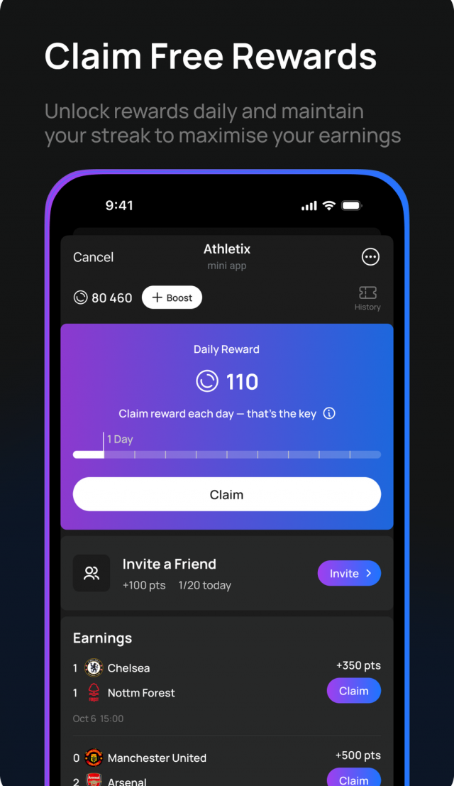 Athletix screenshot 1