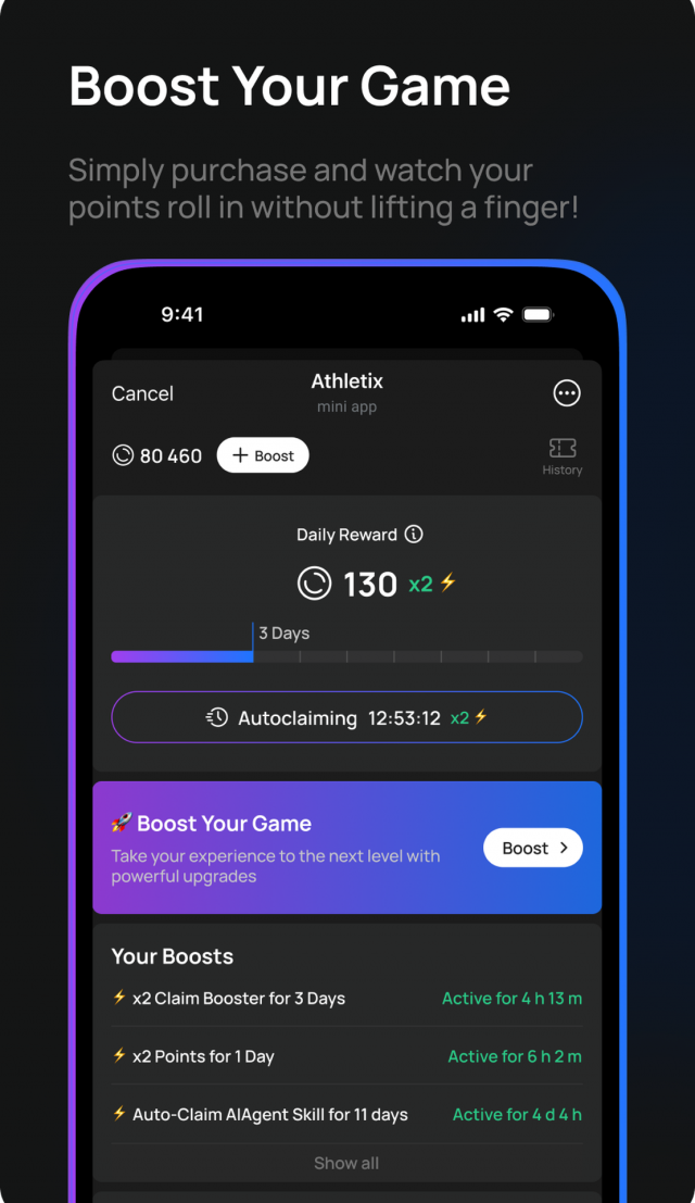 Athletix screenshot 2