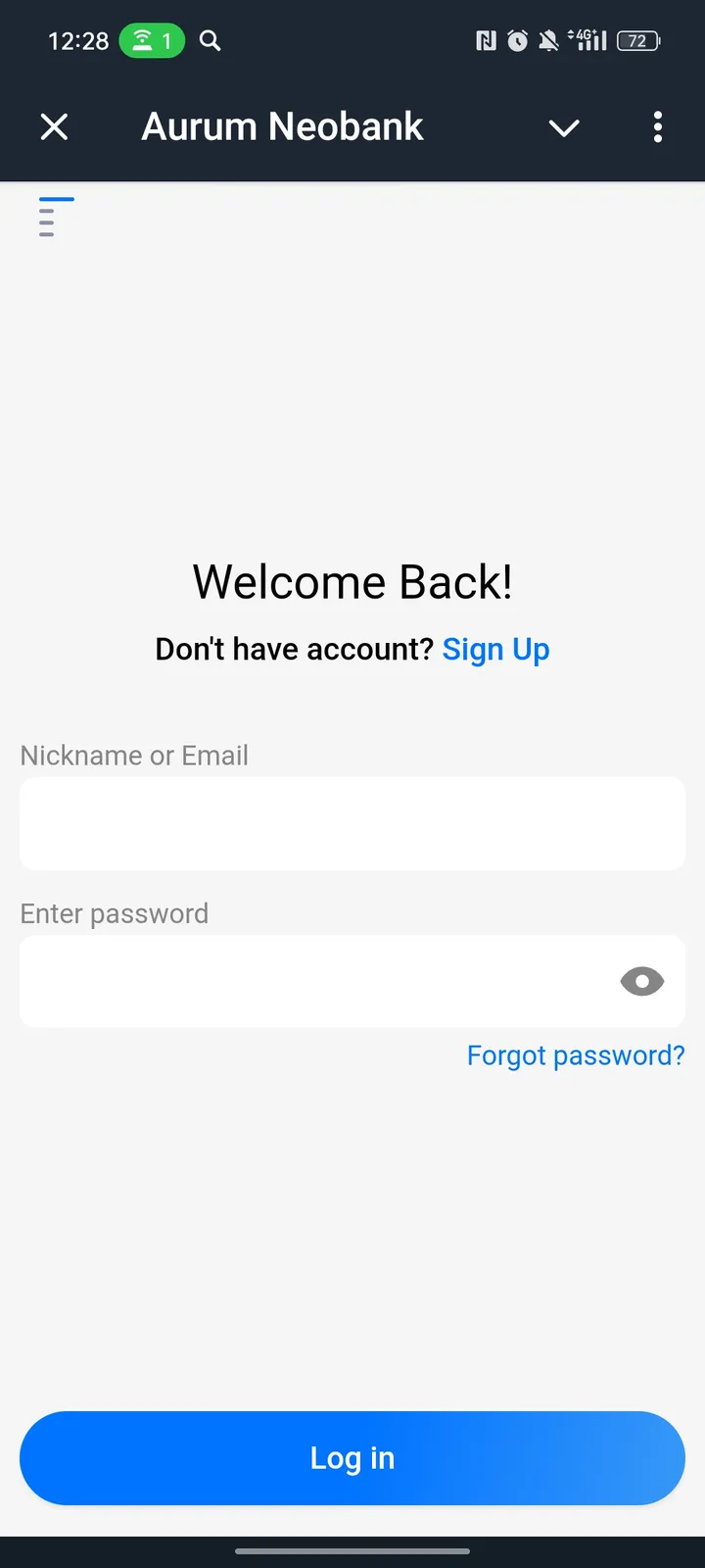 Aurum Neobank screenshot 4