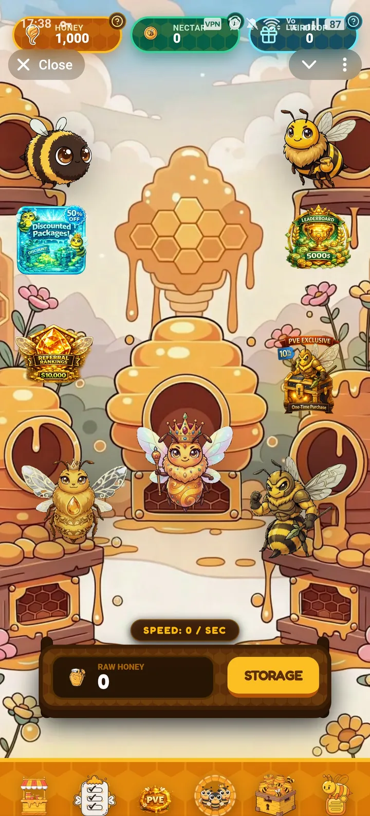 Bee's Empire screenshot 1