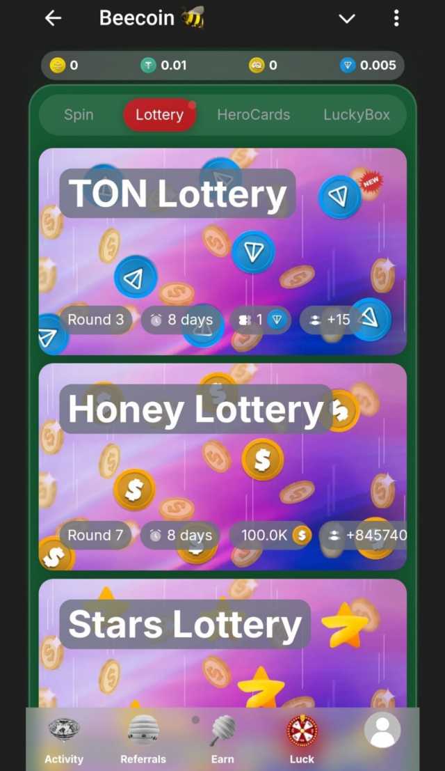 BeeCoin screenshot 2