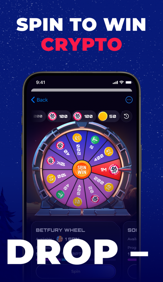 BetFury Cryptodrop🚀 screenshot 3