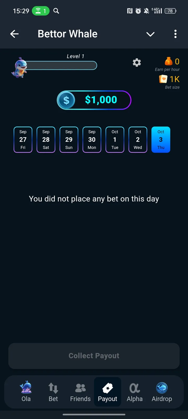 Bettor Whale screenshot 4