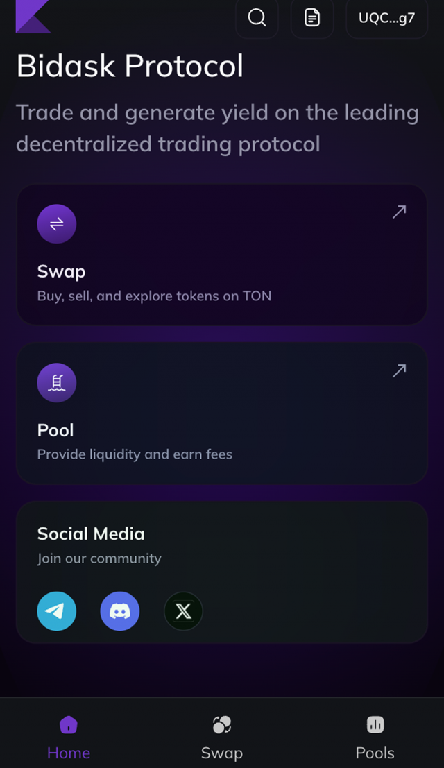 Bidask screenshot 1