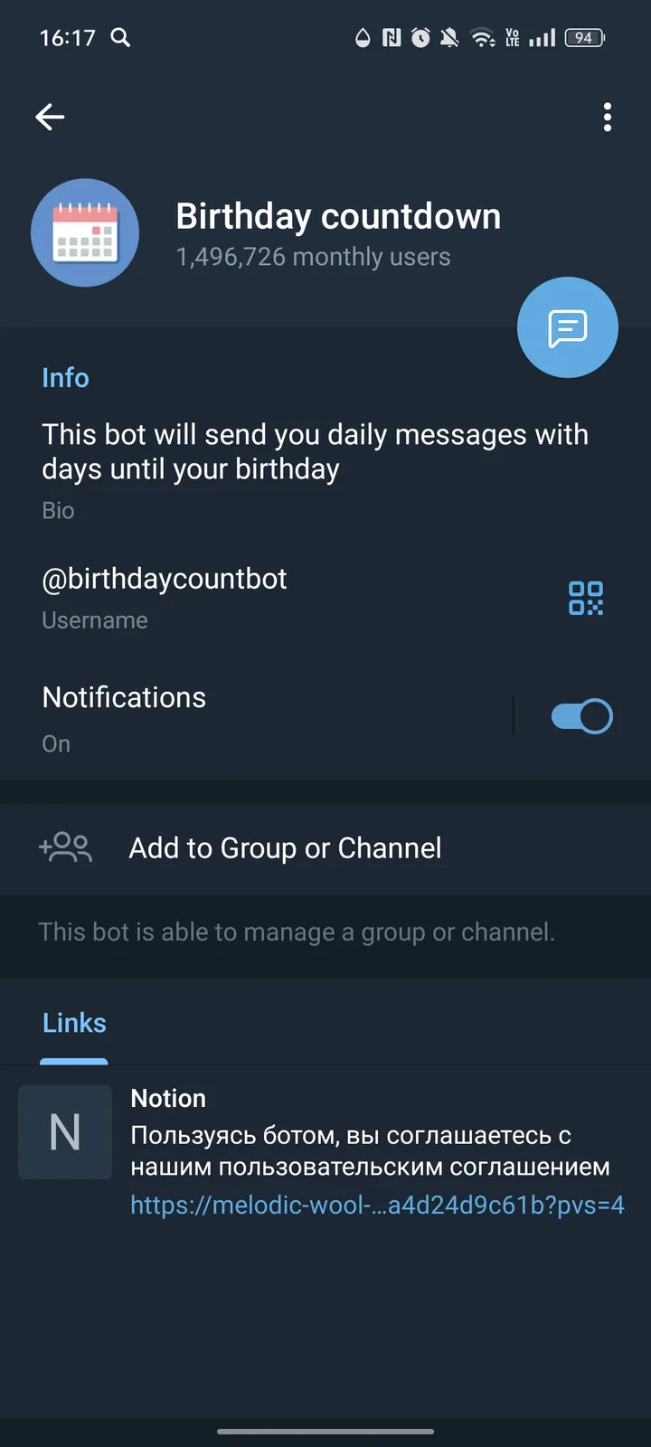 Birthday countdown screenshot 3