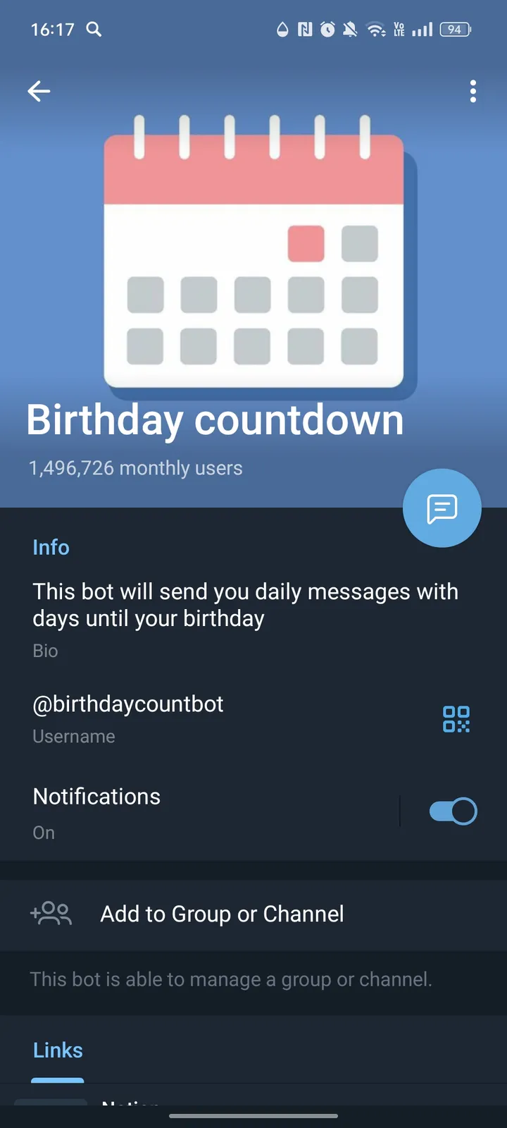 Birthday countdown screenshot 4