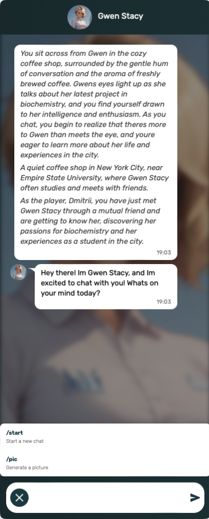 Blabber.live [AI characters] screenshot 3