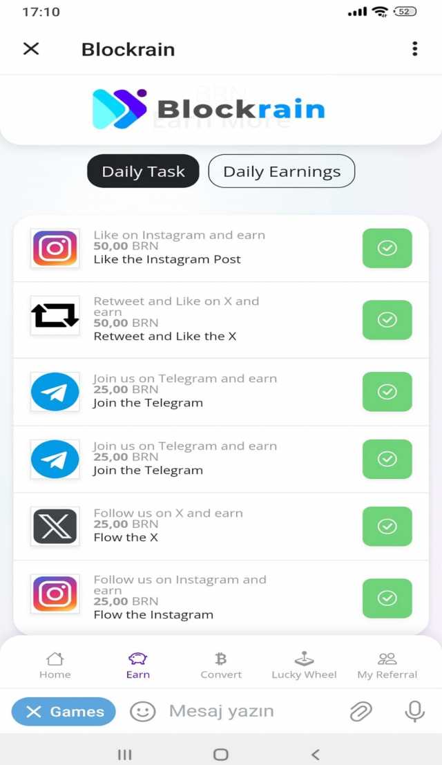 Blockrain screenshot 2