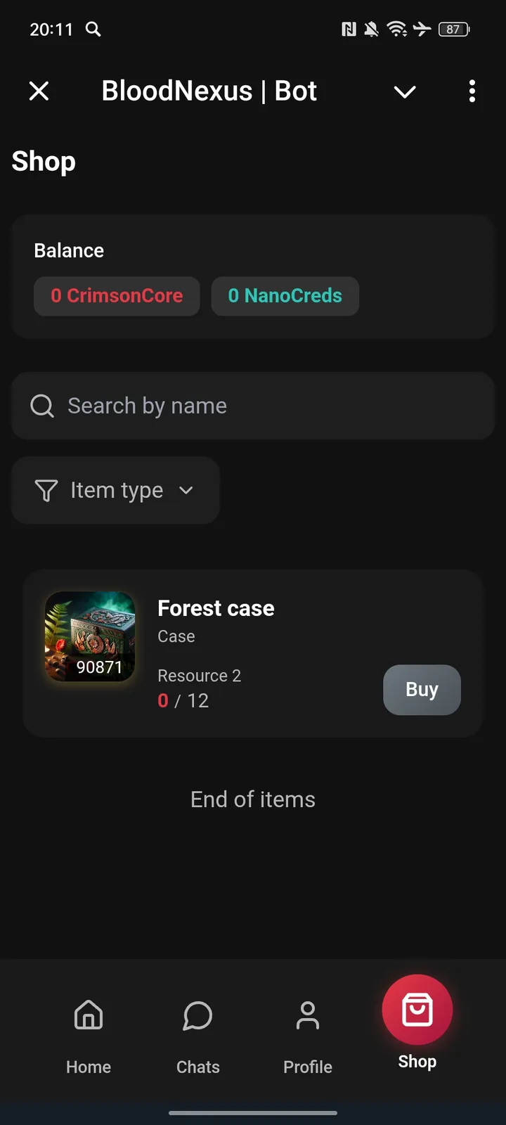BloodNexus | Bot screenshot 3