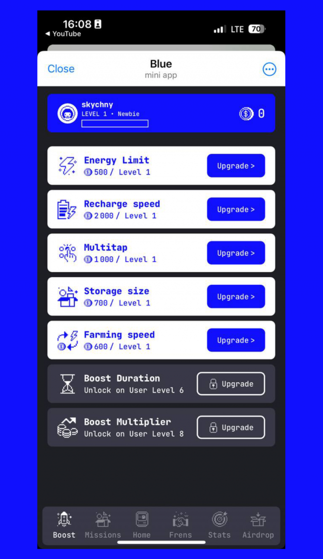 Blue screenshot 3