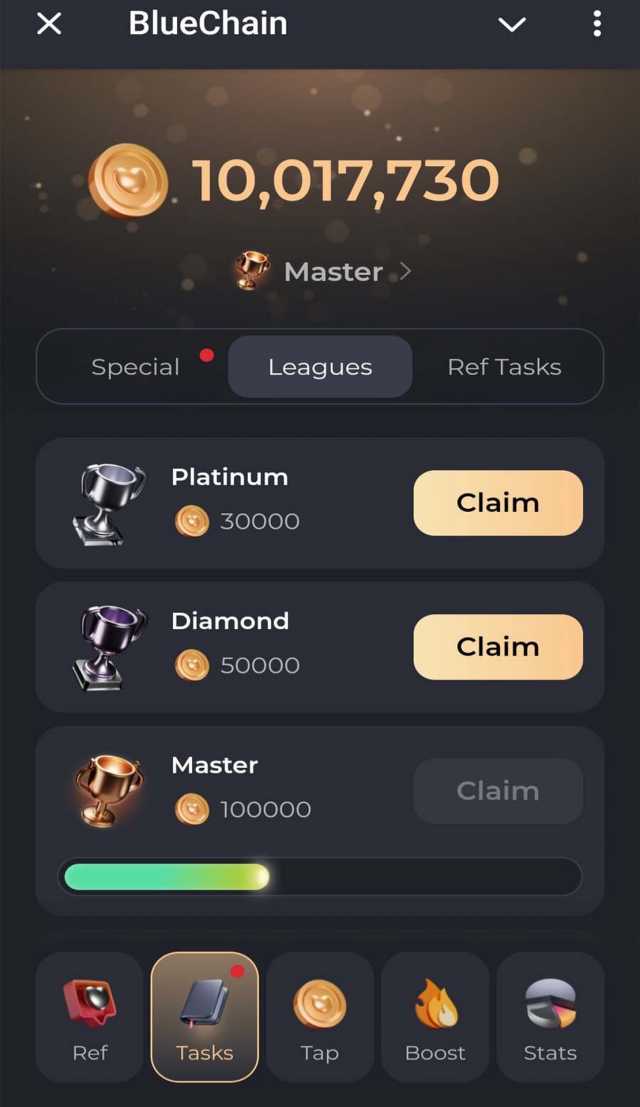 BlueChain screenshot 2