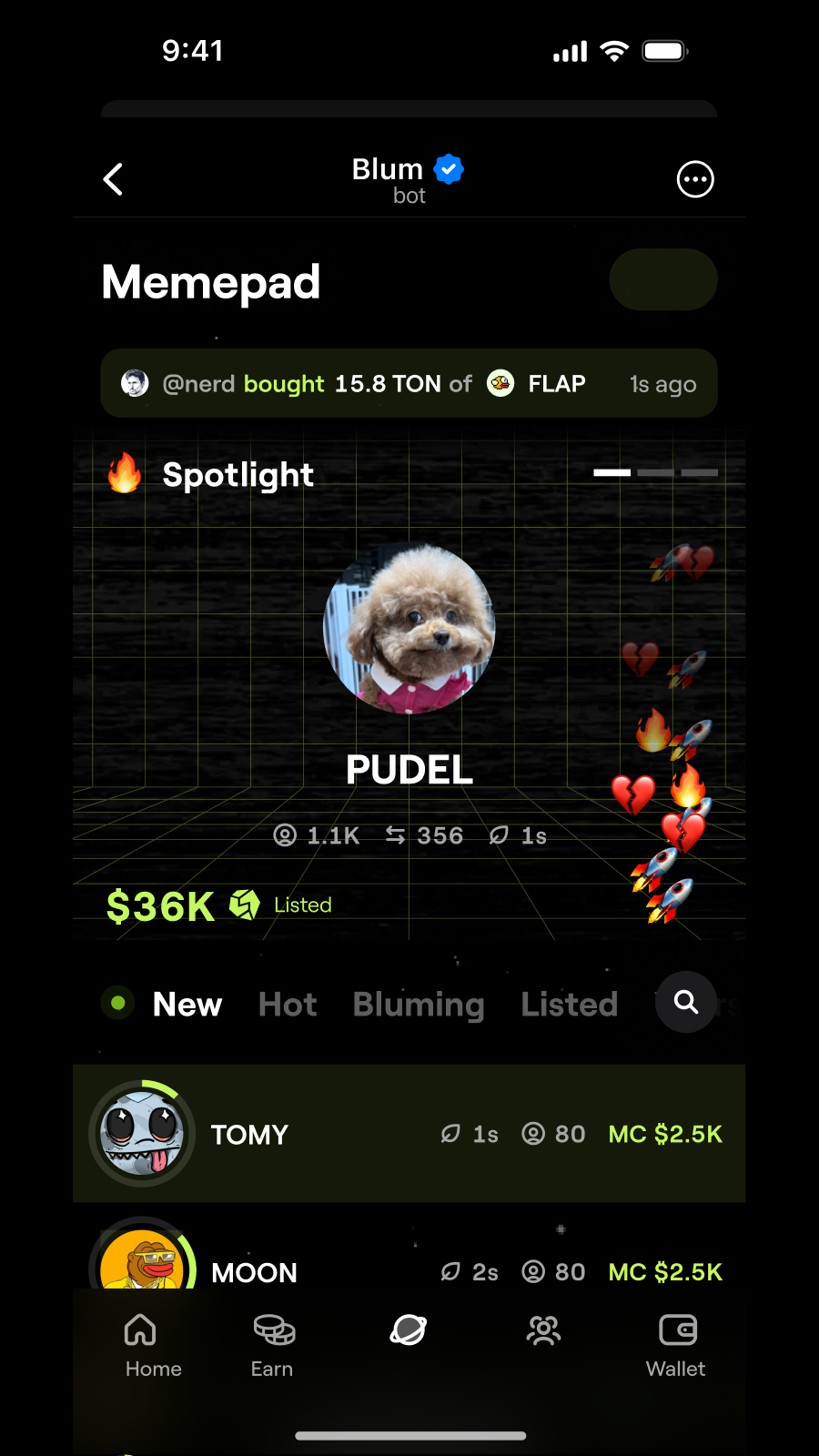 Blum screenshot 2