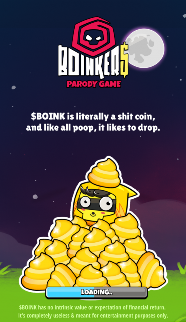 Boinkers Parody Game screenshot 1