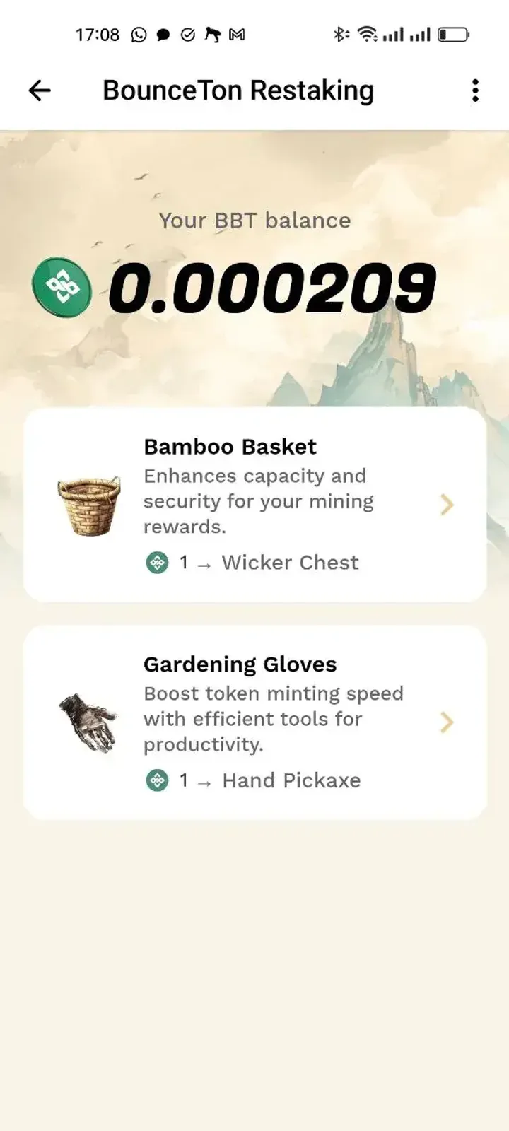 BounceTon Restaking screenshot 4