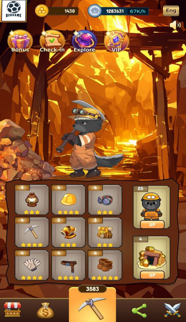 BraveMiner screenshot 2