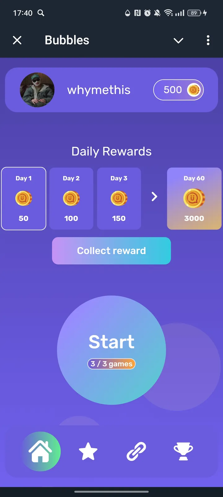 Bubbles screenshot 1