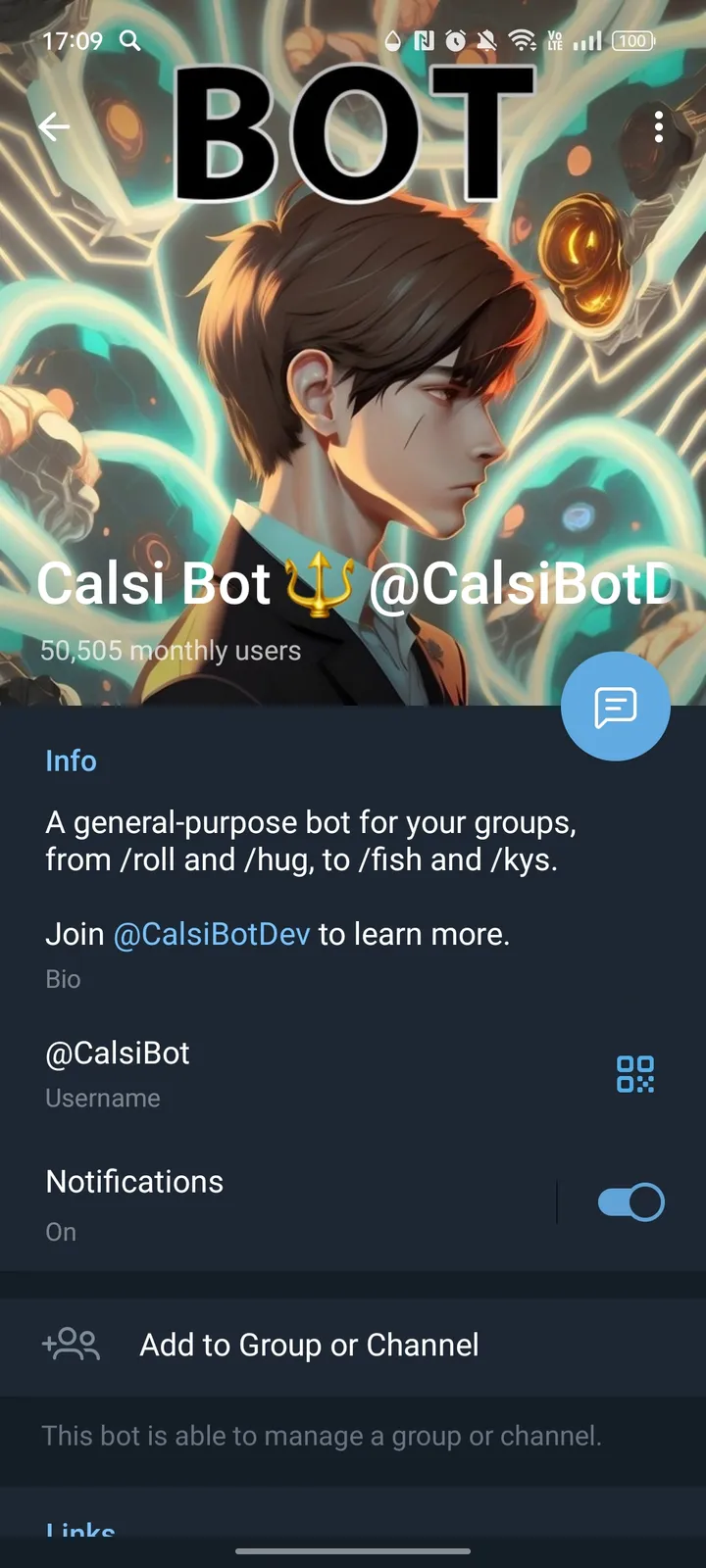 Calsi Bot 🔱 @CalsiBotDev screenshot 4