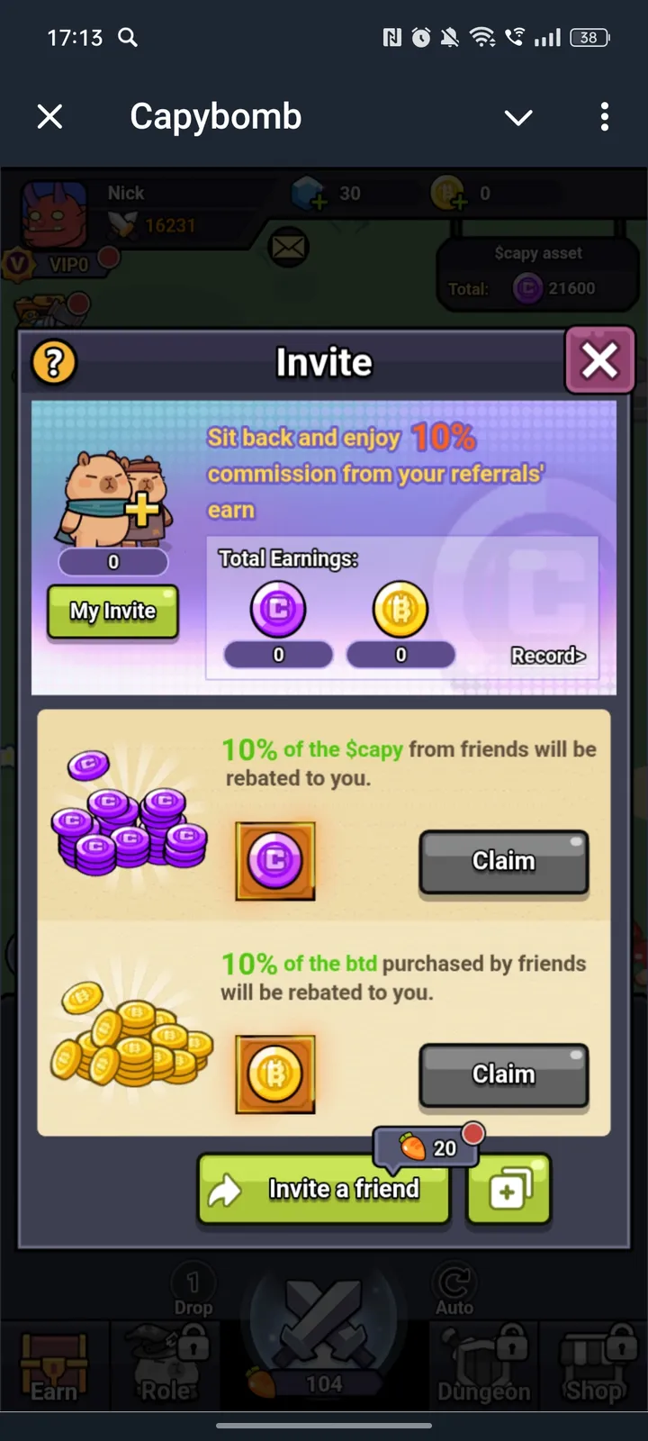 Capybomb screenshot 3