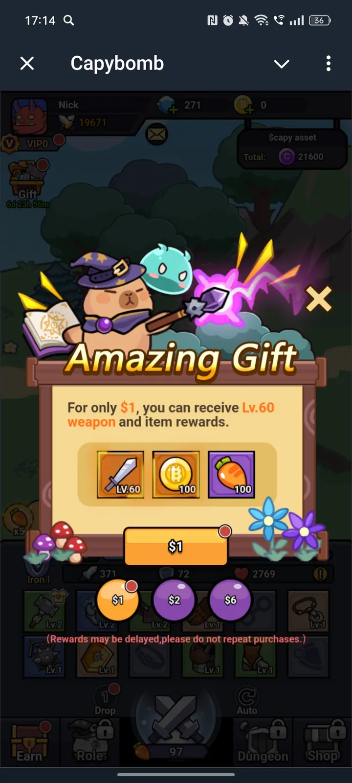 Capybomb screenshot 4