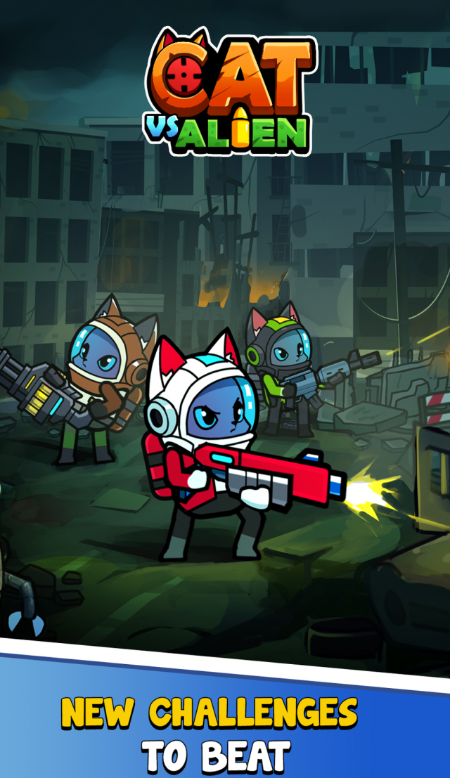 Cat vs Alien screenshot 1