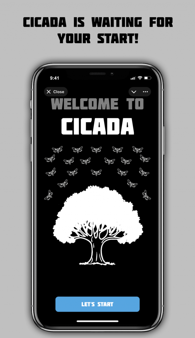 CICADA screenshot 2
