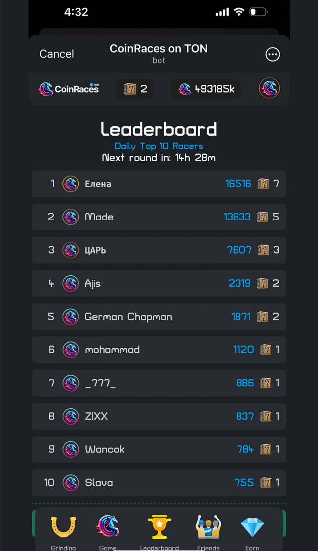 CoinRaces screenshot 2