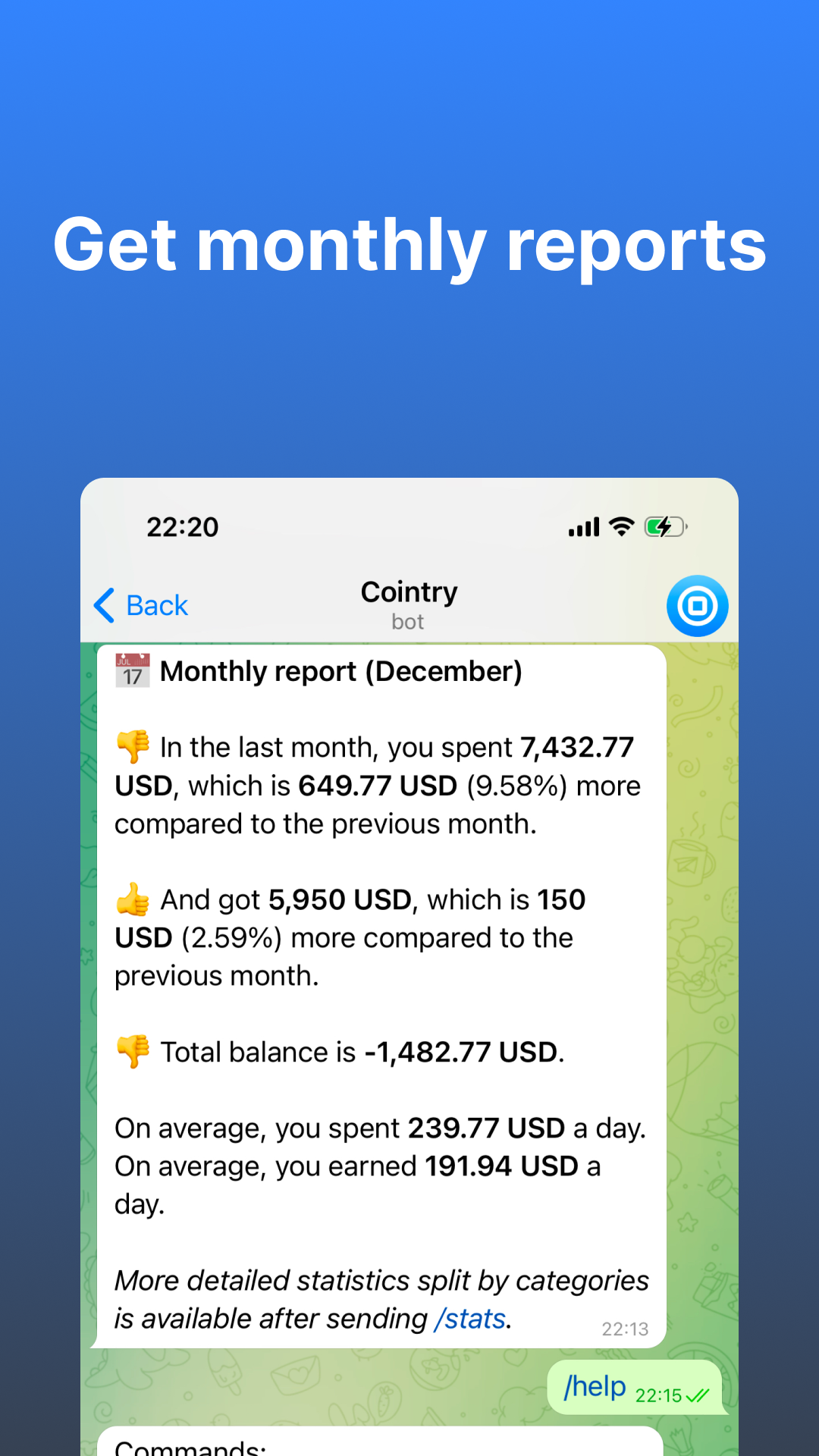 Cointry - AI Expense Tracker screenshot 4
