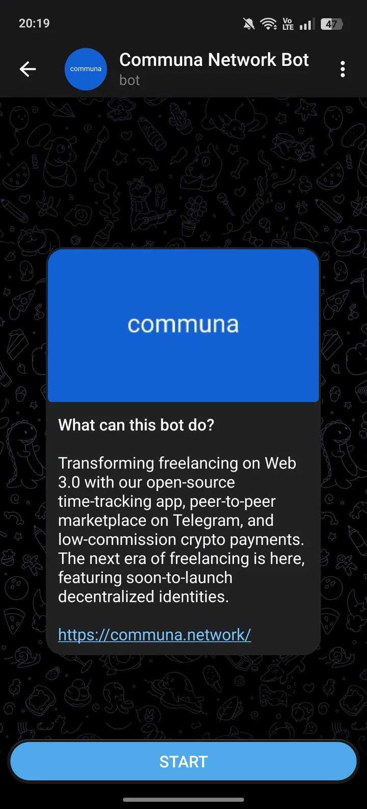 Communa Network Bot screenshot 2