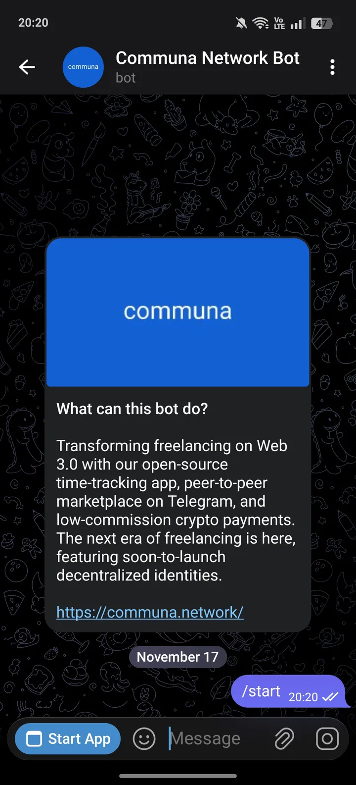 Communa Network Bot screenshot 4