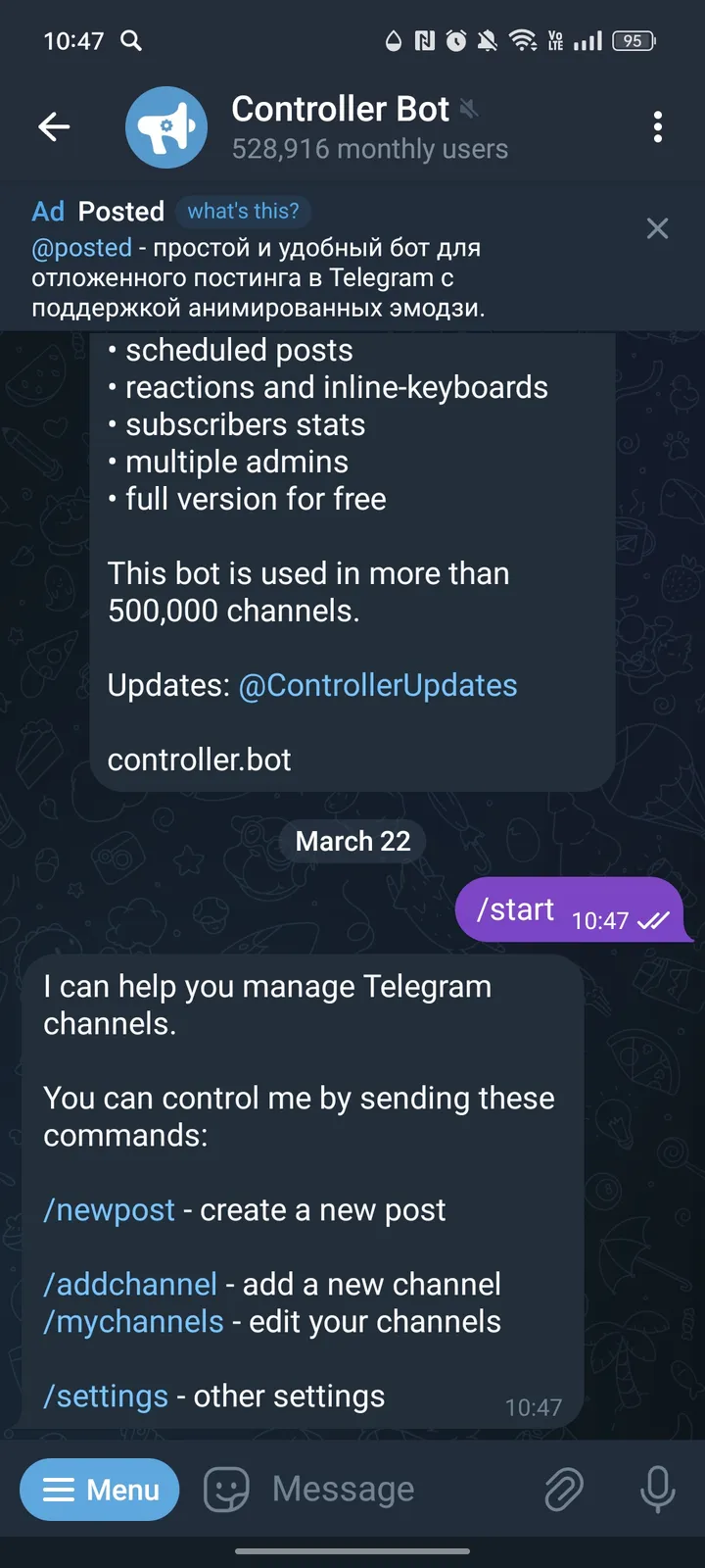 Controller Bot screenshot 2