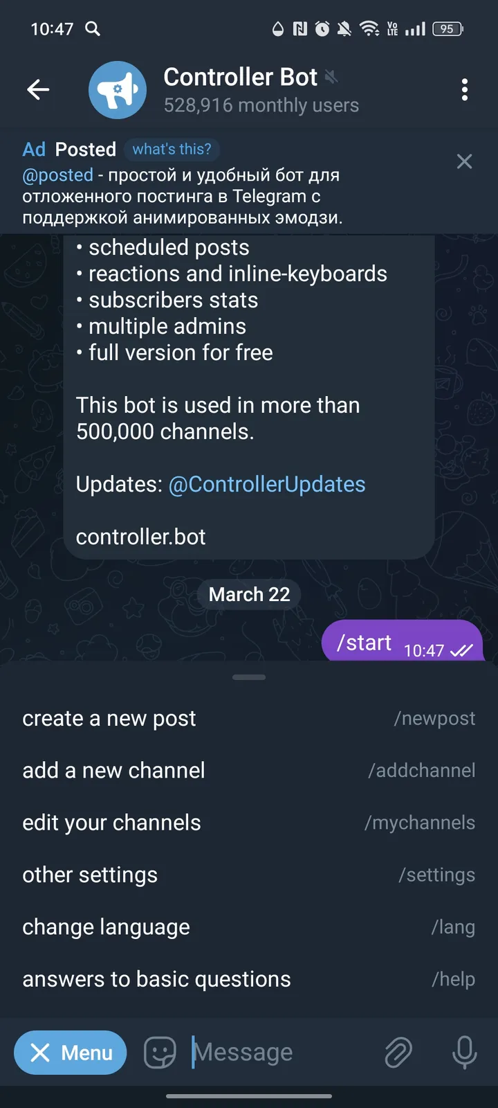 Controller Bot screenshot 3