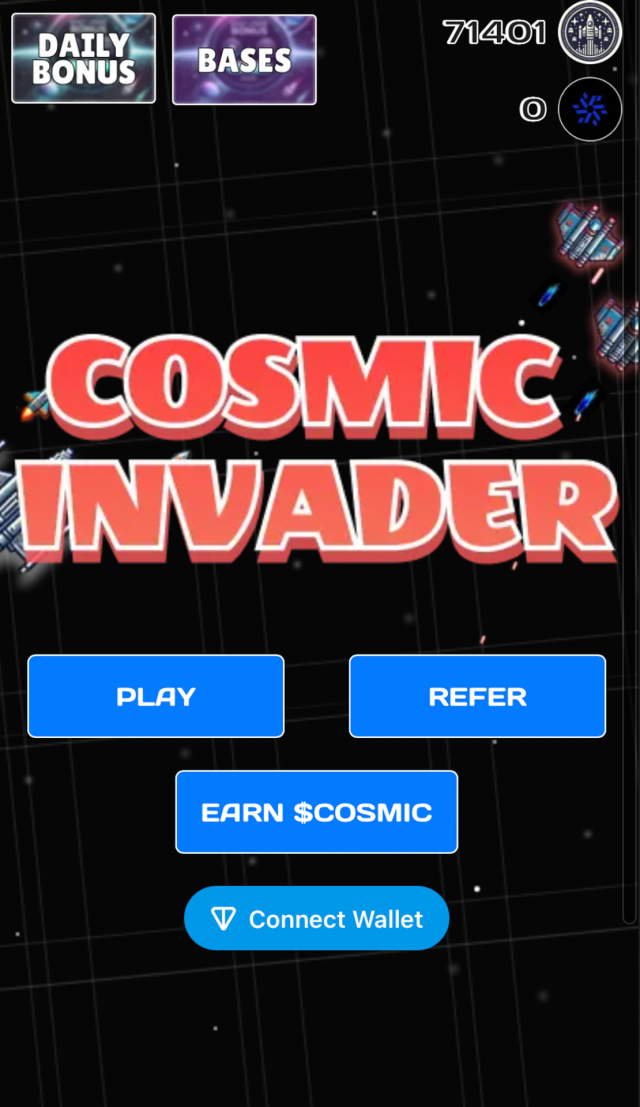 Cosmic Invaders screenshot 1