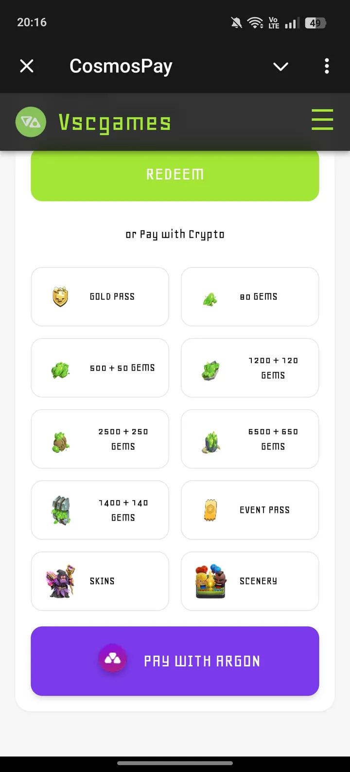 CosmosPay screenshot 4
