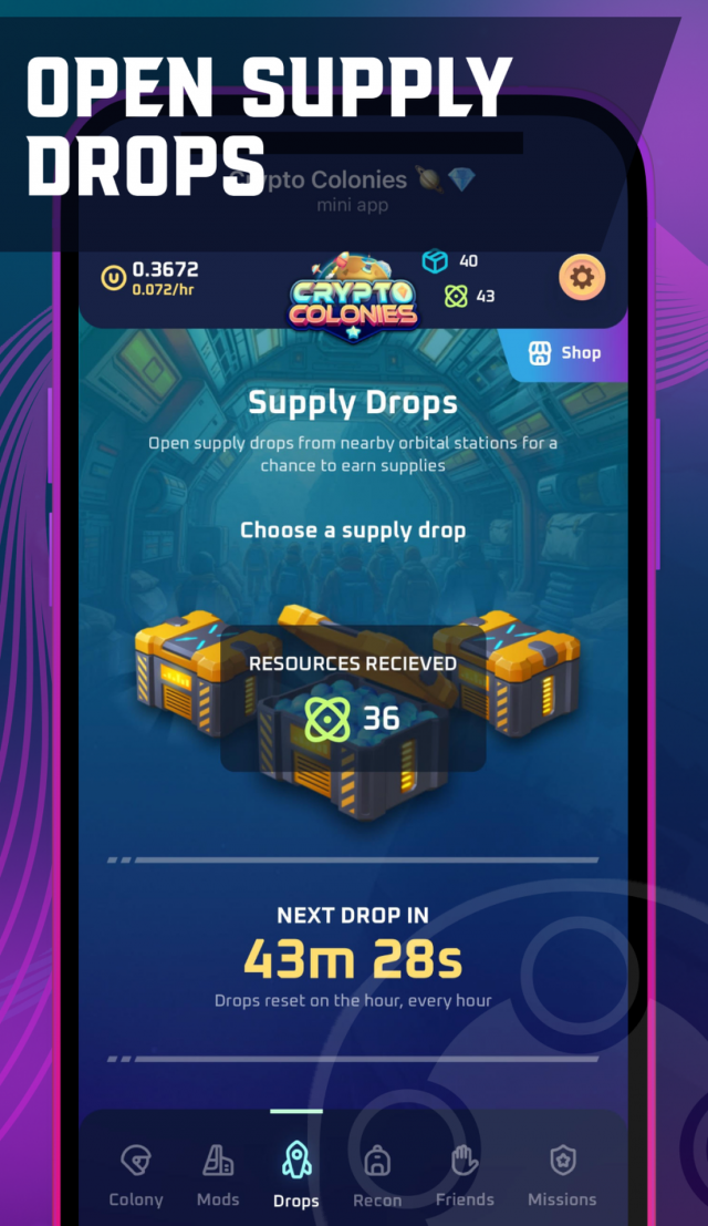 Crypto Colonies screenshot 1