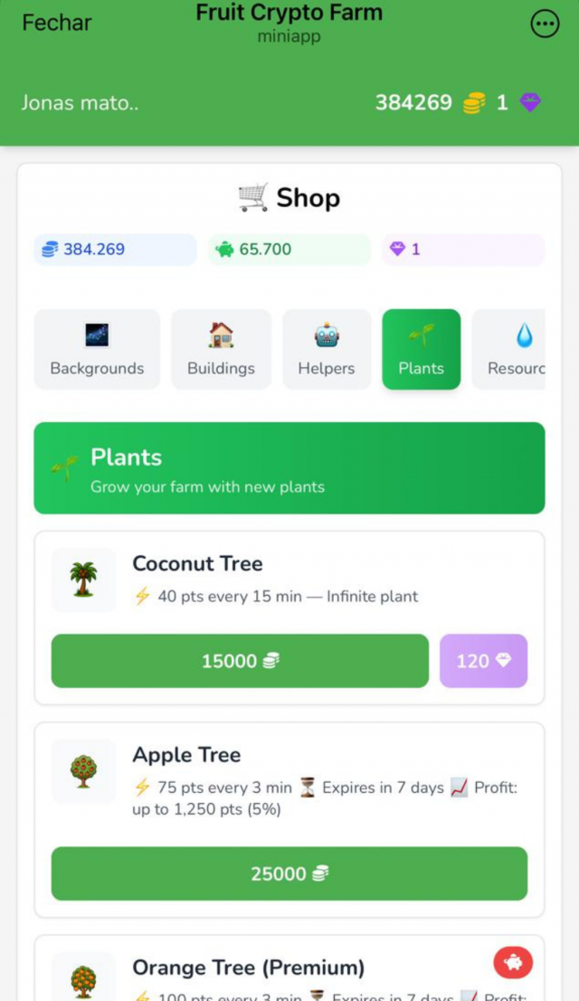 Crypto Fruit Farm screenshot 2