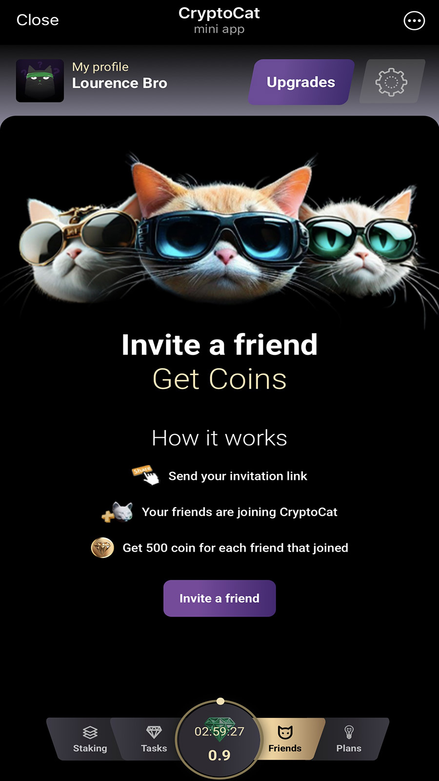 CryptoCat screenshot 4