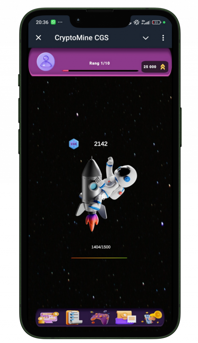 CryptoMine CGS screenshot 1