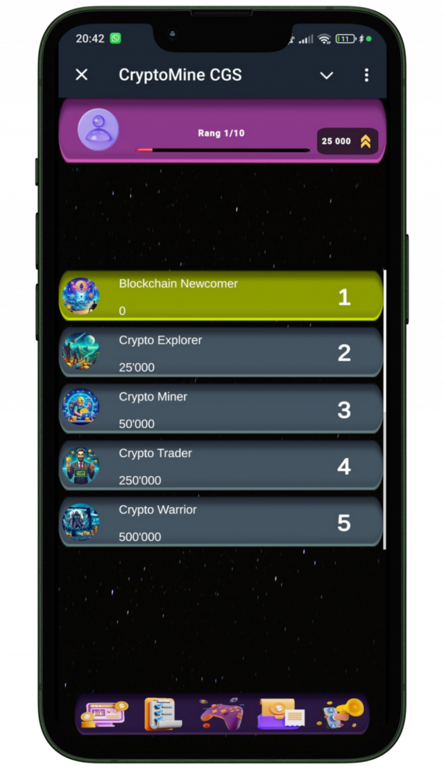 CryptoMine CGS screenshot 2